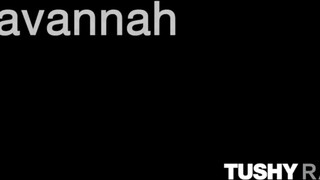 TUSHYRAW - Savannah Bond segglukába csoki dákót tolnak