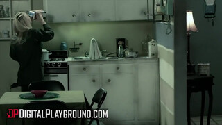 Digitalplayground - Riley Steele a méretes didkós világos szőke csajszi