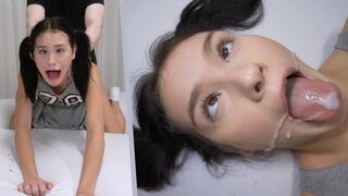 Tini college csajszi Matty megkefélve a kegyetlen házibérlő által