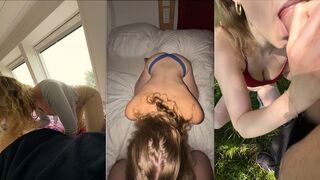 Tini ribancok nyaldossák és kefélik a dákót válogatásban